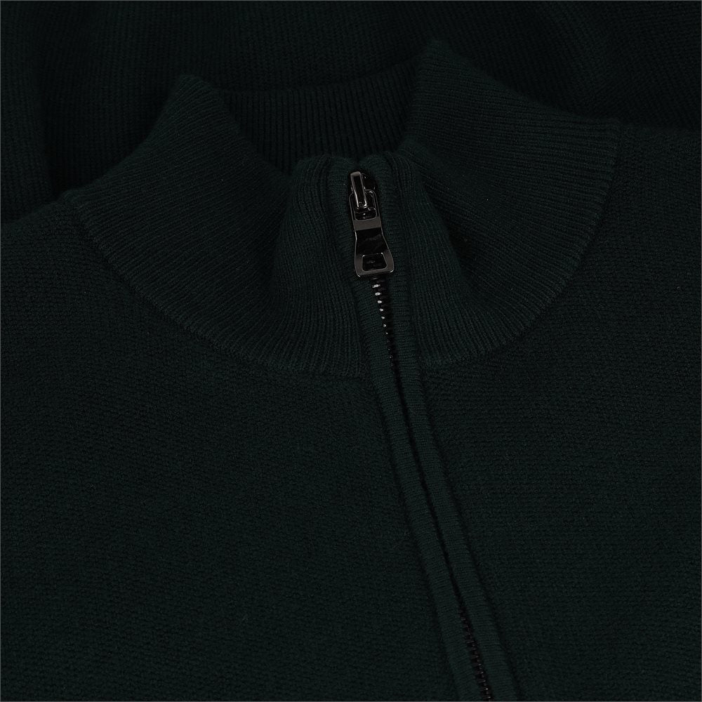 Owl Mesh Knit 1/4 Zip Midlayer