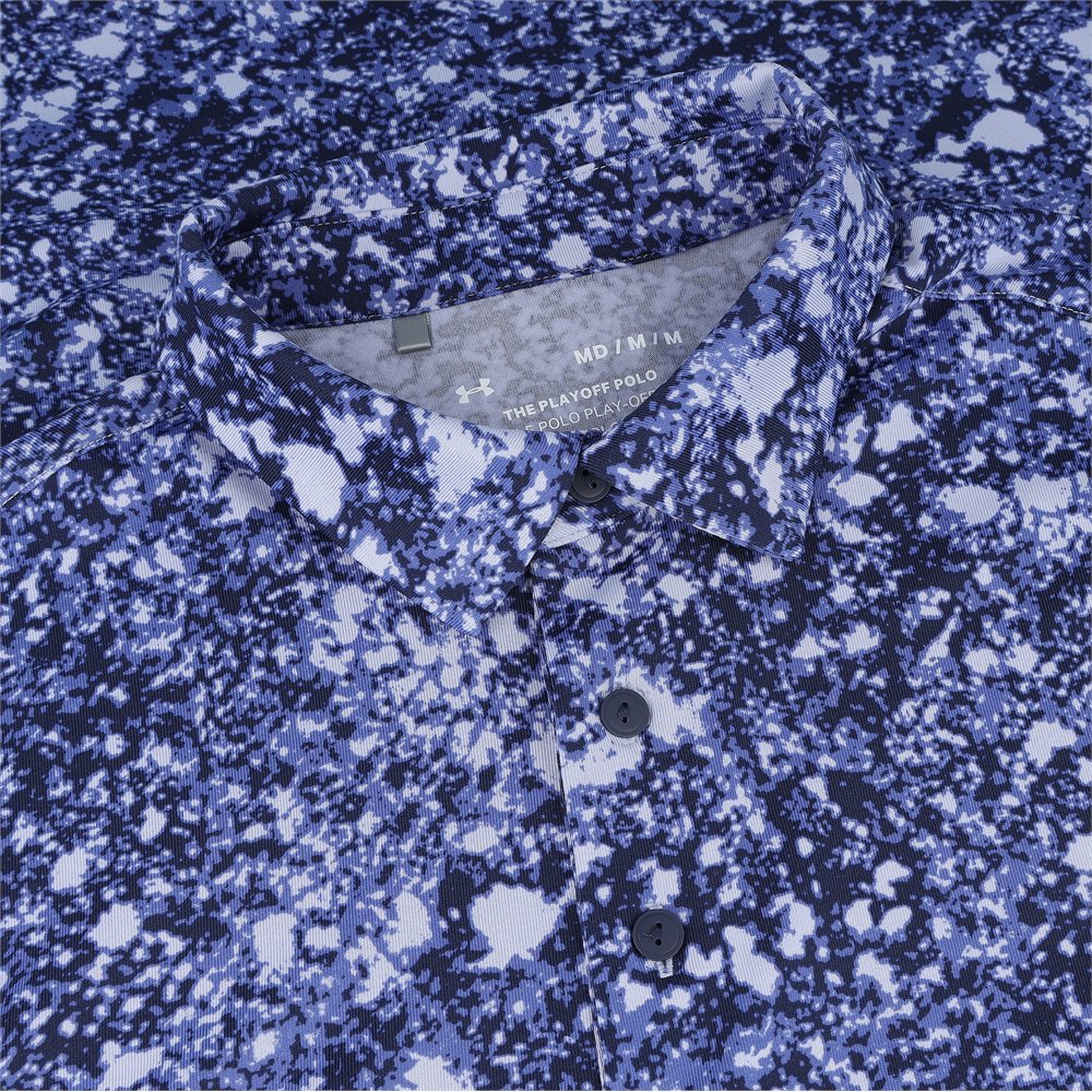 UA Playoff 3.0 Density Print Polo