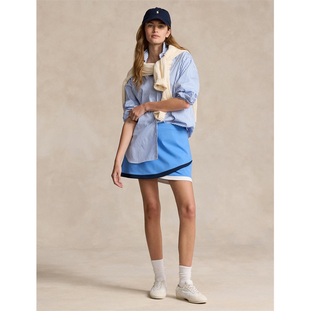 Women's Drywick Interlock Banded Wrap 15" Skort