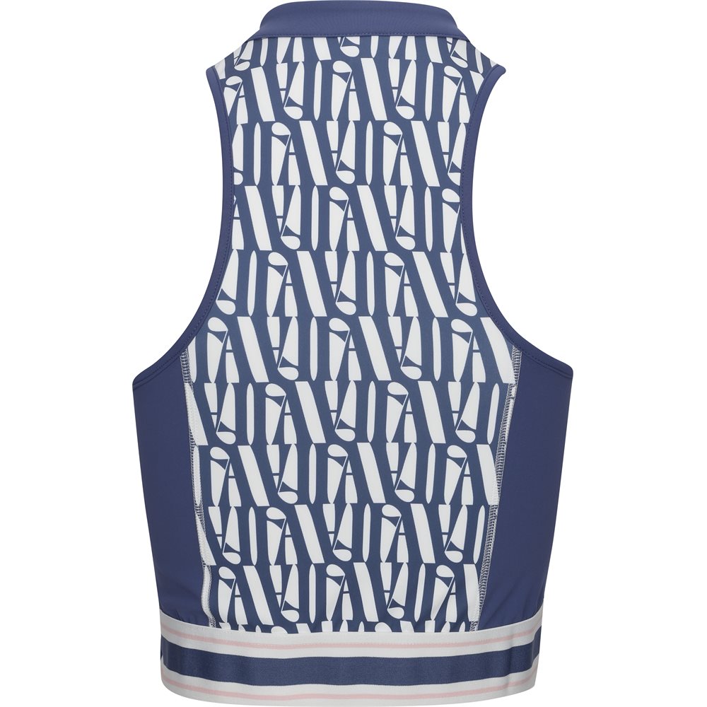 Women's Louise Full Zip Sleeveless Top