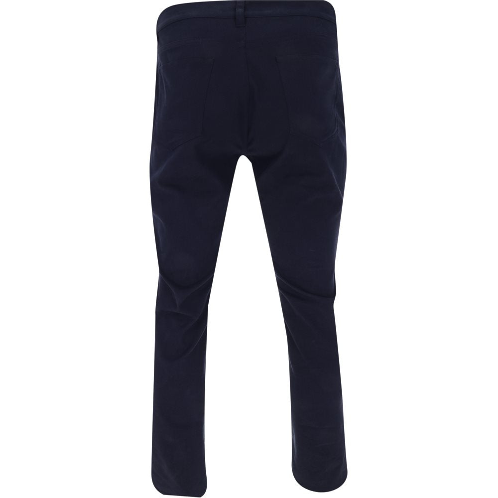 Cotton 5-Pocket Straight Leg Pants