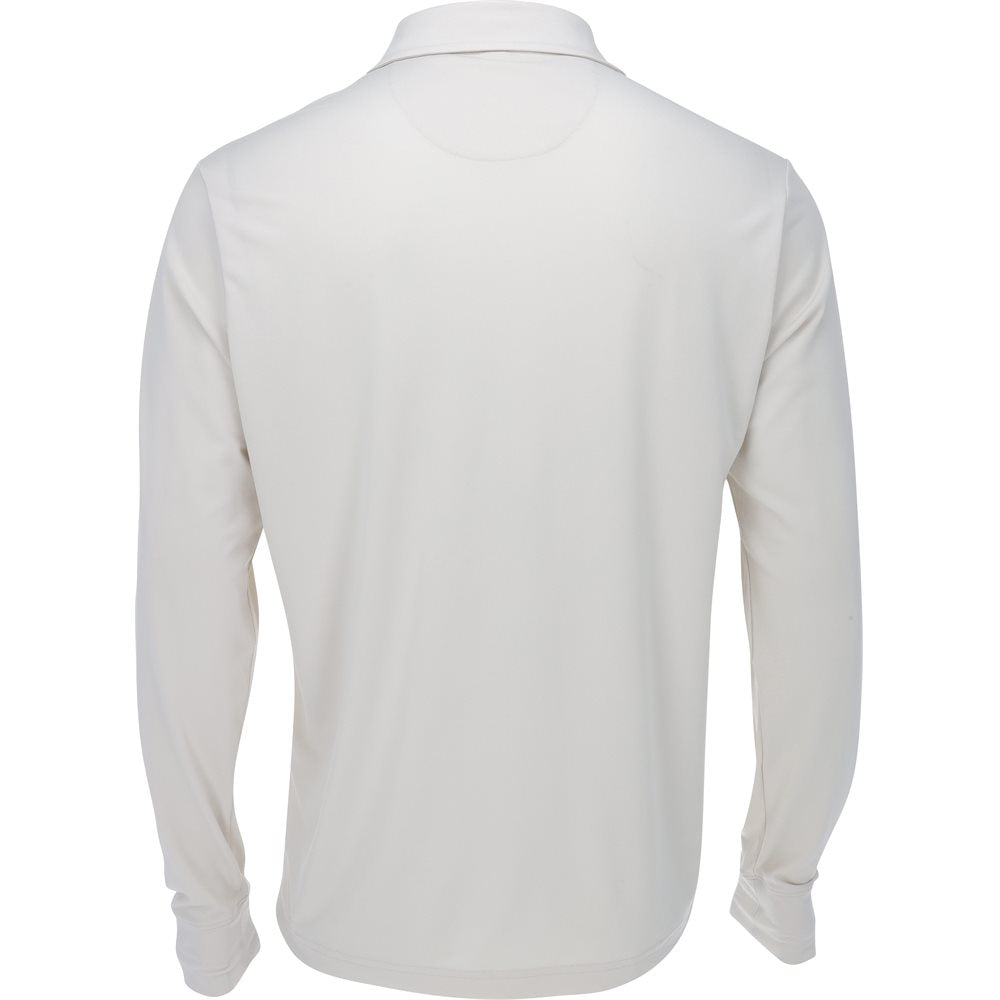 Monogram Long Sleeve Polo