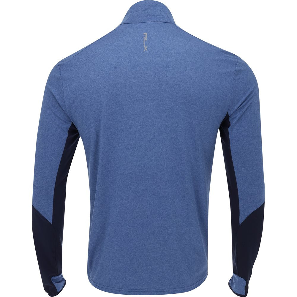 Peached Airflow Colorblock 1/4 Zip Mid Layer