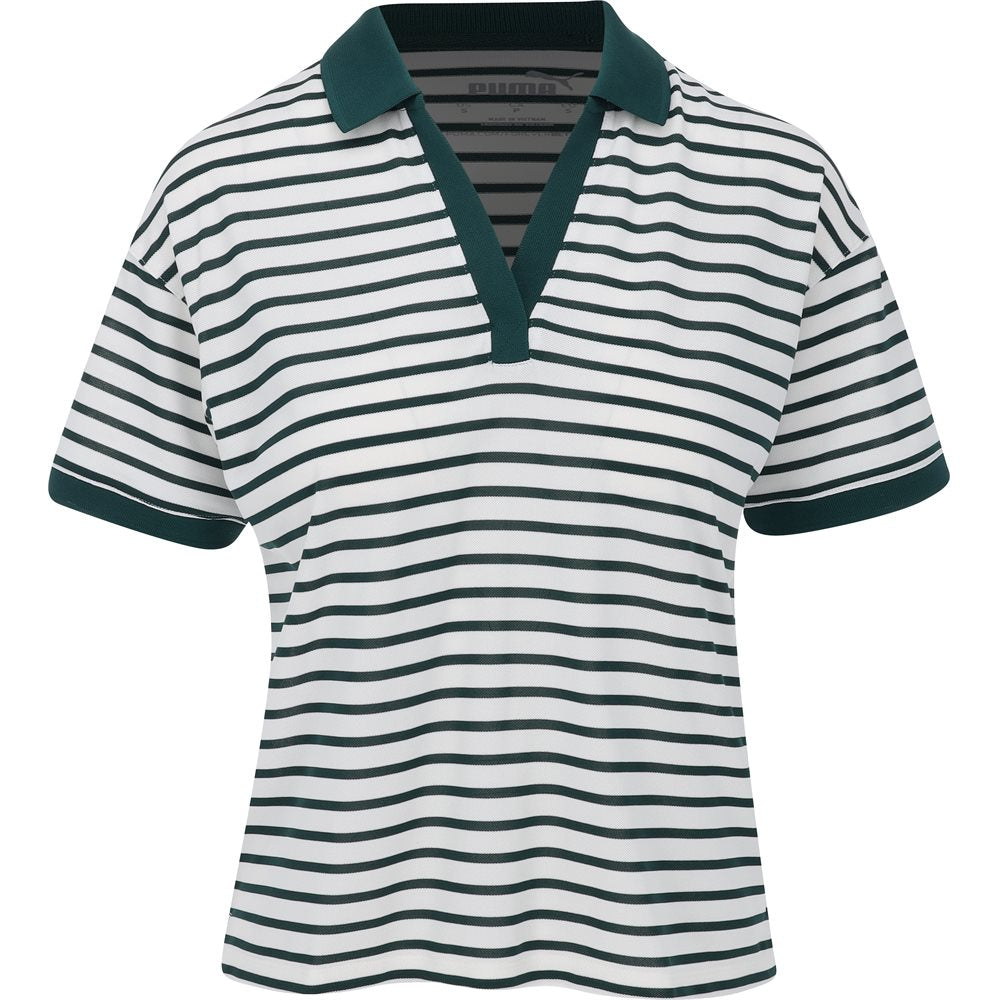 Women's EveryDay Stripe Pique Polo