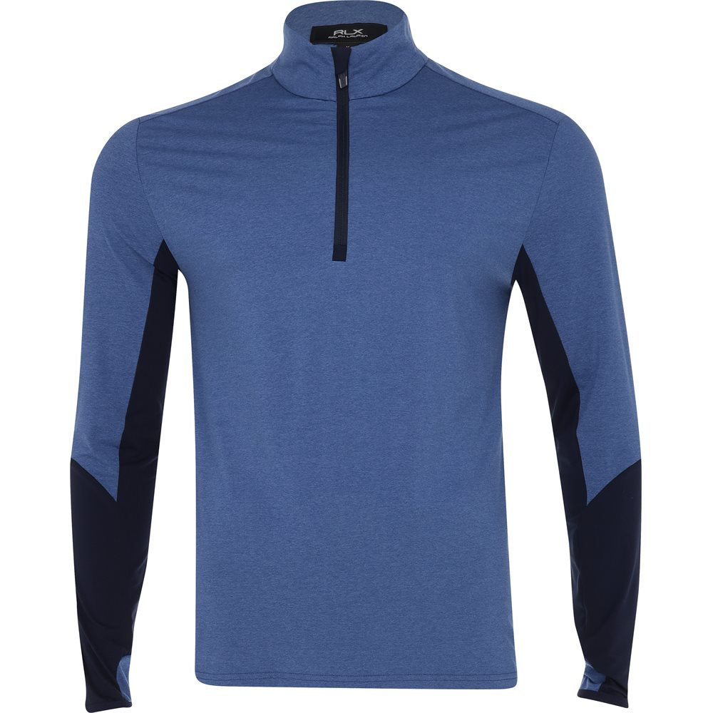 Peached Airflow Colorblock 1/4 Zip Mid Layer