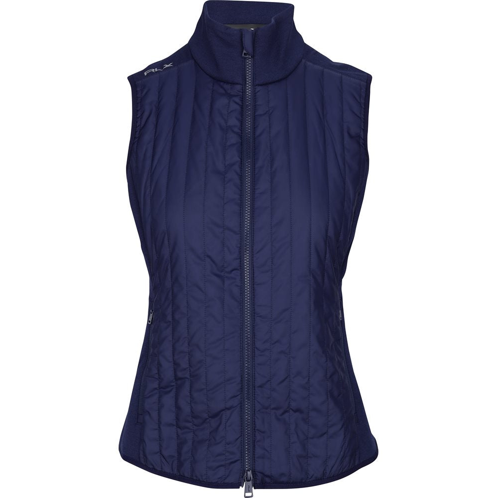 Women's Performance Wool Nylon Full Zip Solid Vest