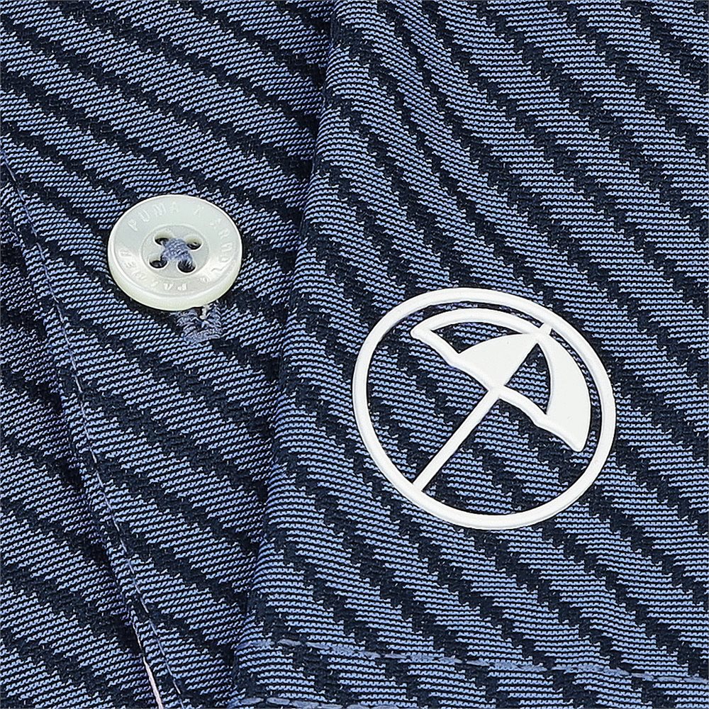PUMA x Arnold Palmer Jacquard Stripe Polo