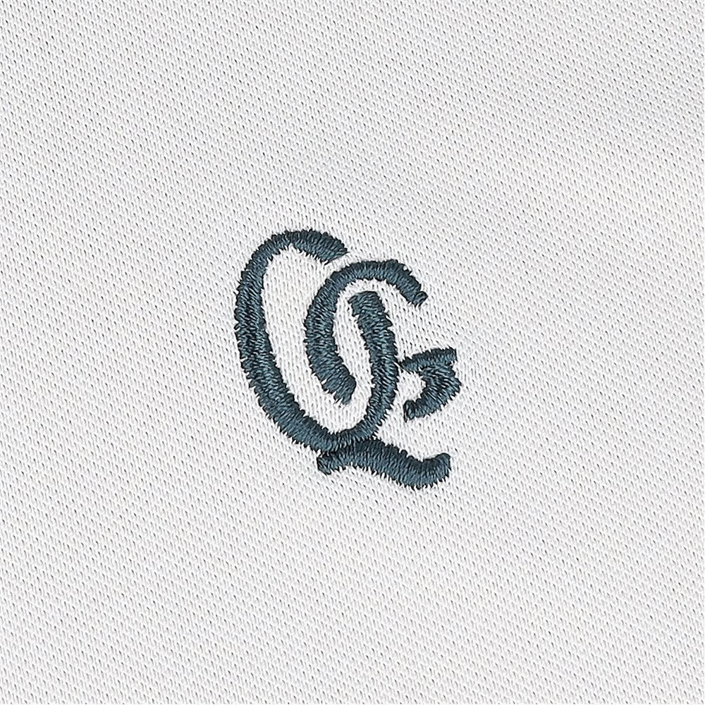 Monogram Long Sleeve Polo