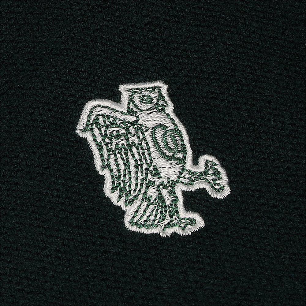 Owl Mesh Knit 1/4 Zip Midlayer