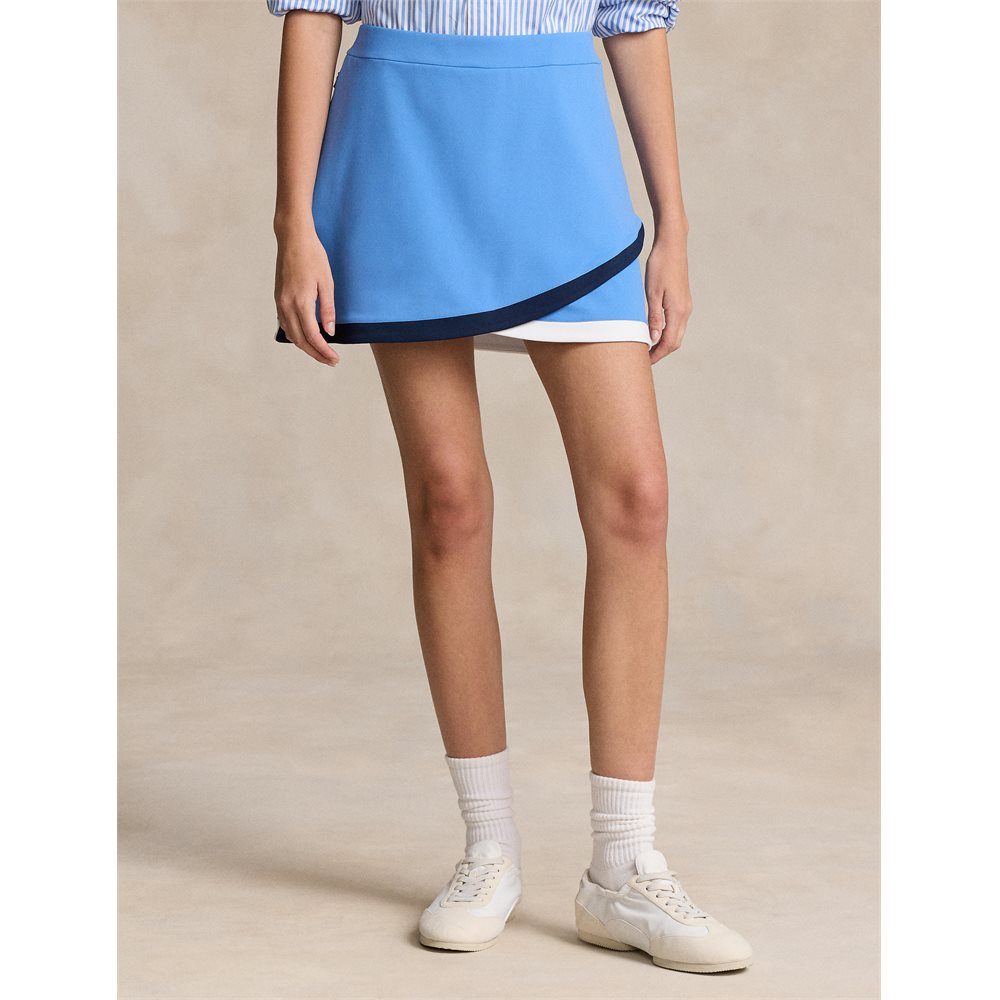 Women's Drywick Interlock Banded Wrap 15" Skort