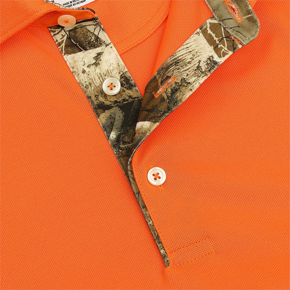 x REALTREE Tipped Polo