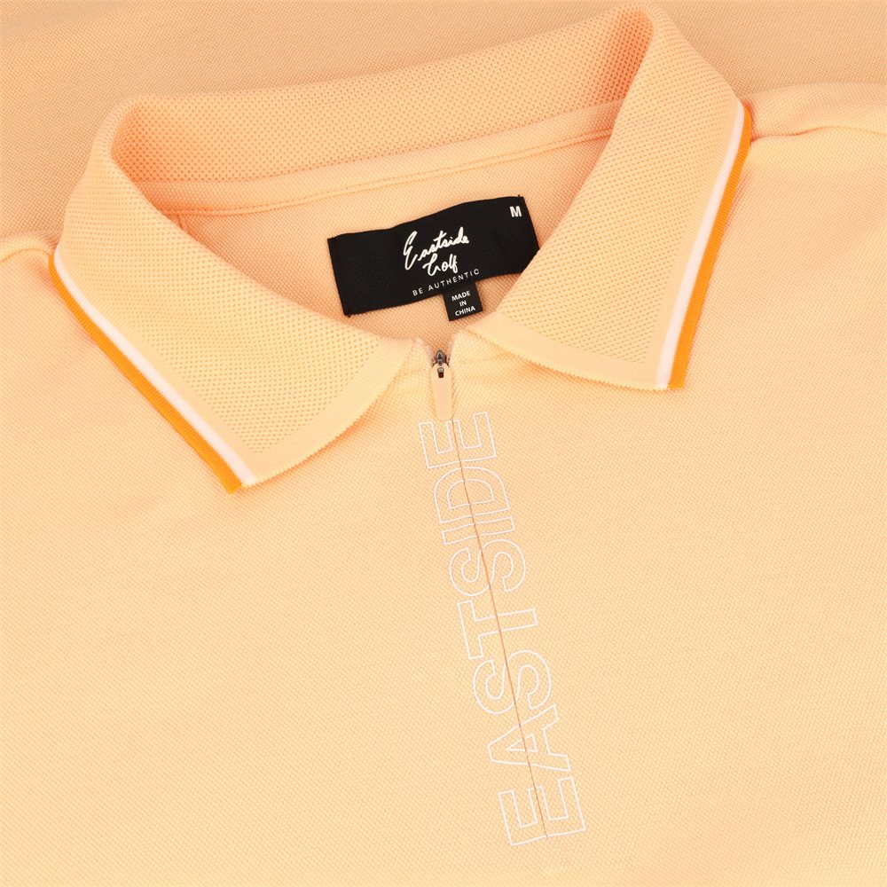 Zip Placket Fine Pique Polo