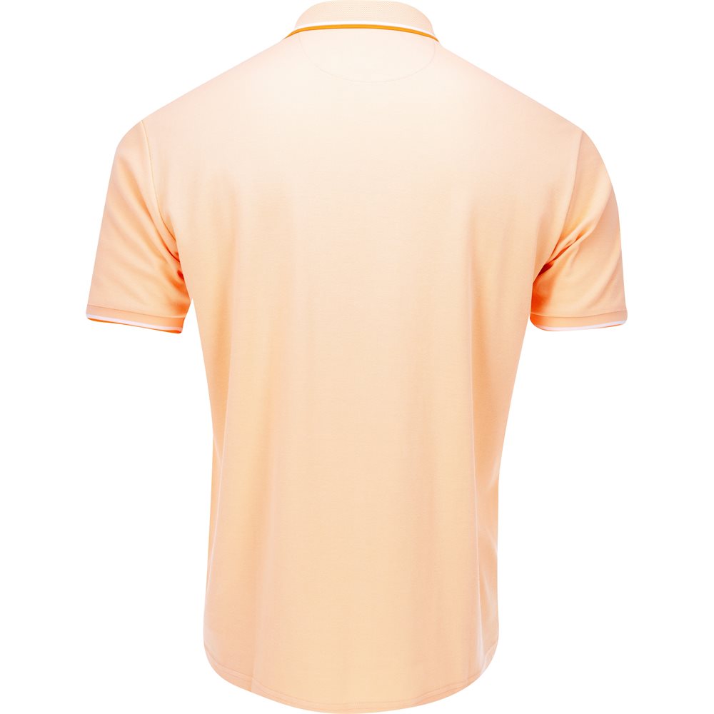 Zip Placket Fine Pique Polo