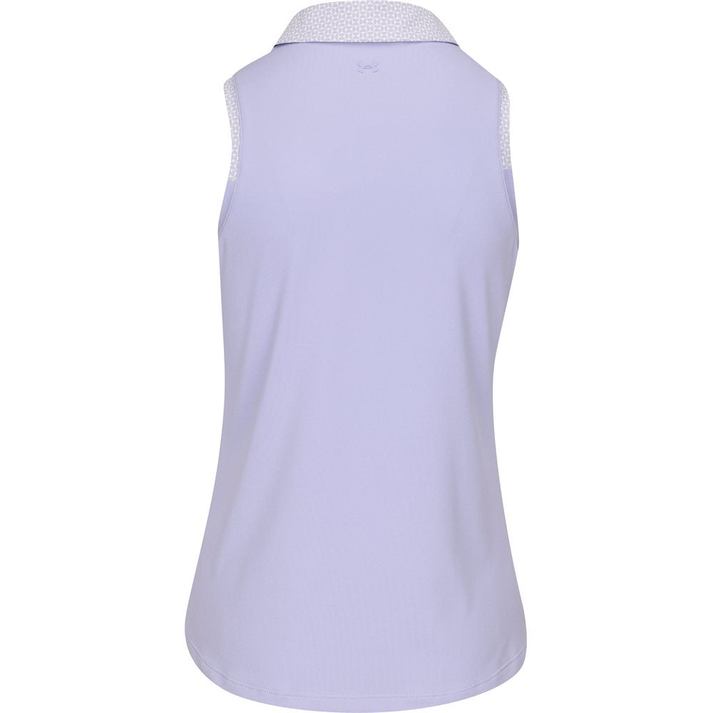 Women's Playoff 3.0 Grooves Print Sleeveless Polo