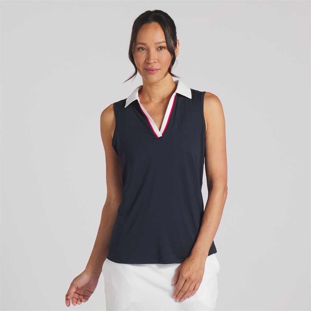 Women's x Volition Piped Sleeveless Polo