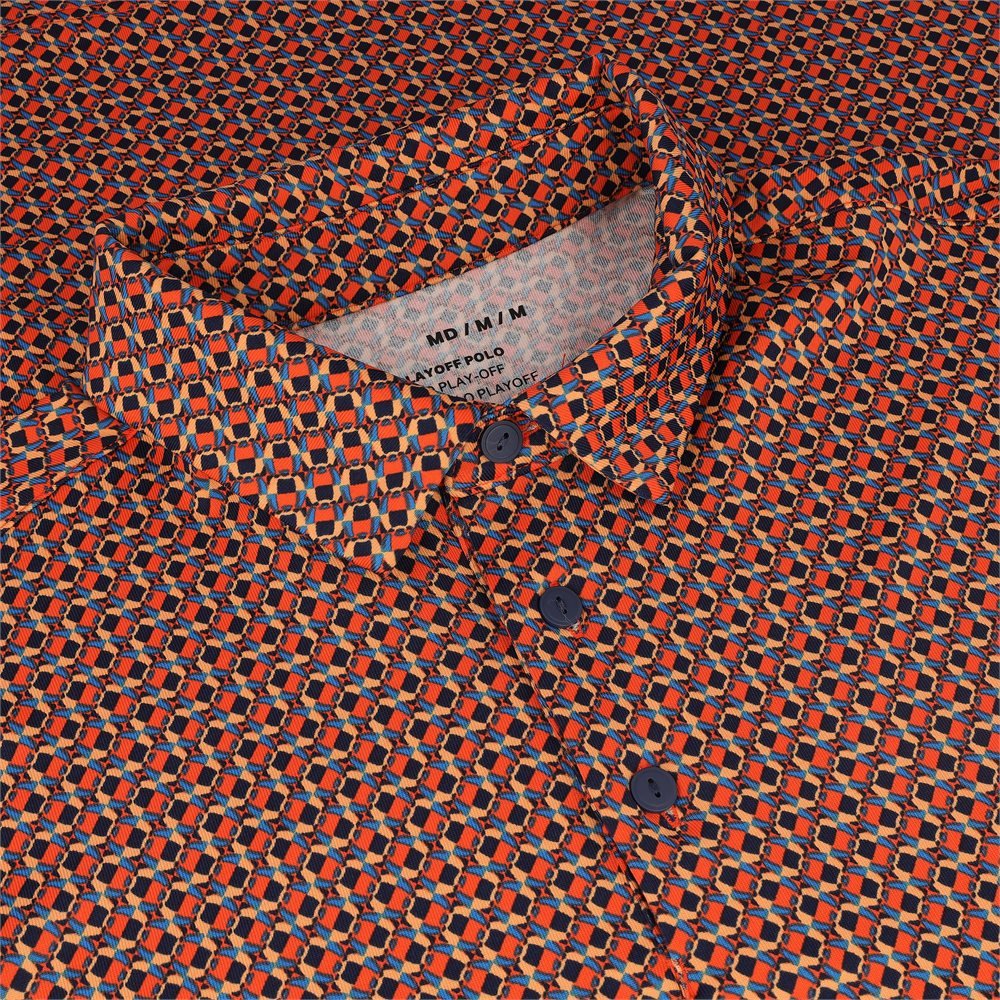 UA Playoff 3.0 Link Micro Print Polo