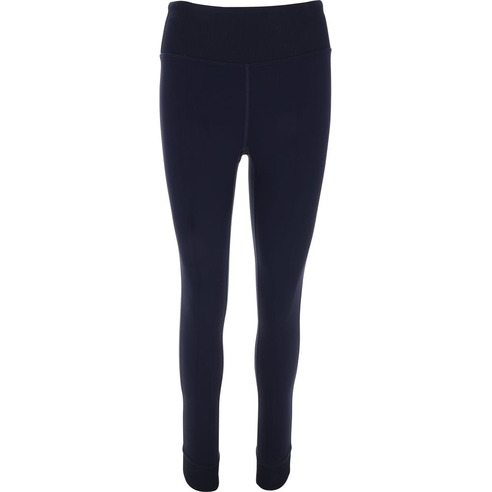Women's Ankle Length Rib Block Leggings