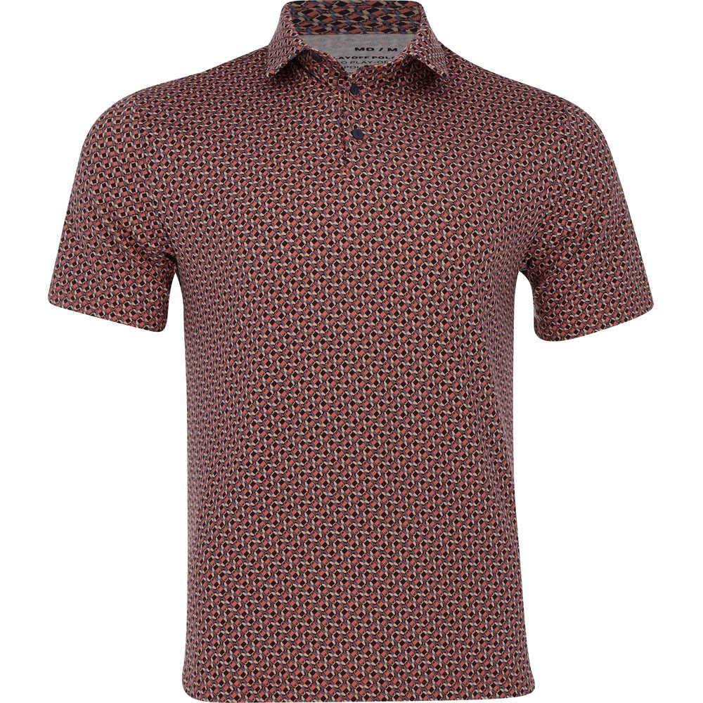 UA Playoff 3.0 Link Micro Print Polo