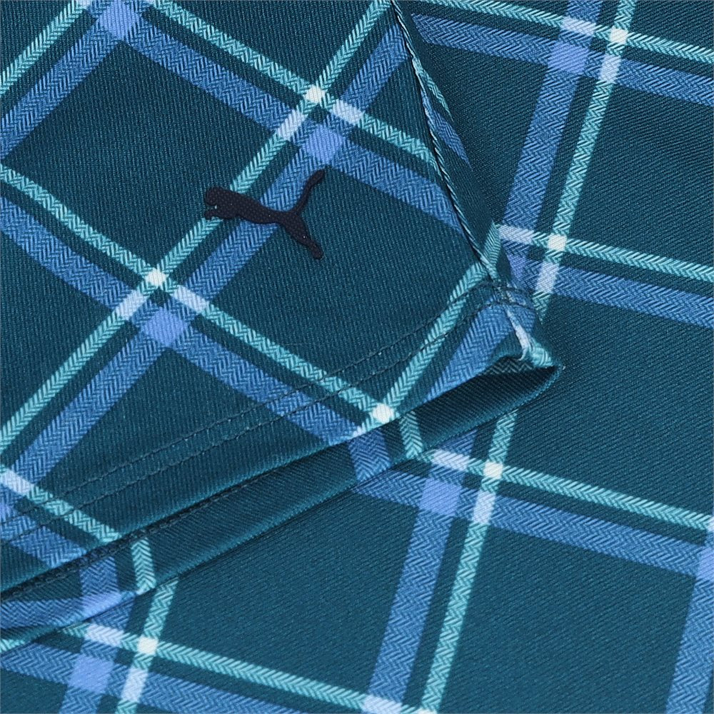 Women's CLOUDSPUN Plaid Sleeveless Polo