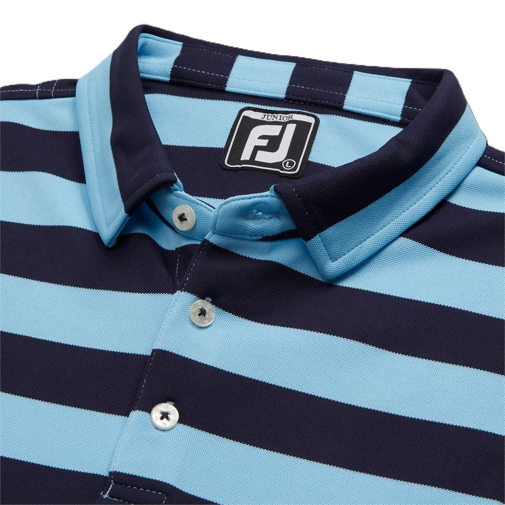 Juniors' Rugby Stripe Pique Polo