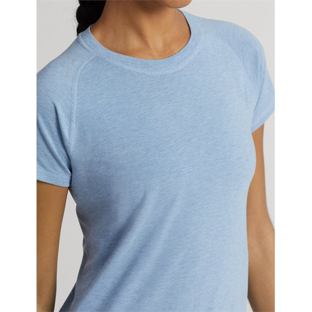 Women's Short Sleeve Soft Pima Stretch Knit Shirt