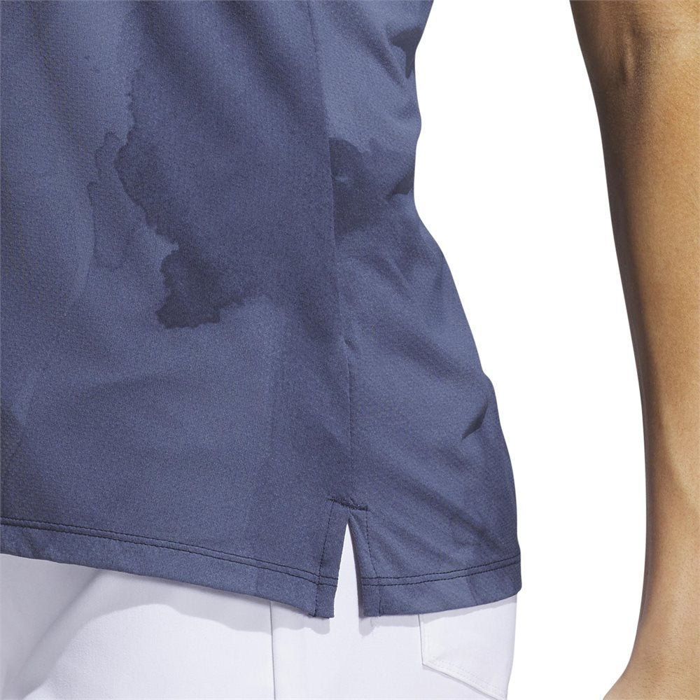 Women's Ultimate365 Tour Sleeveless 1/2 Zip Blade Collar Polo