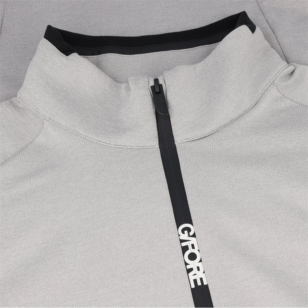 Brushed Back Tech 1/4 Zip Pullover
