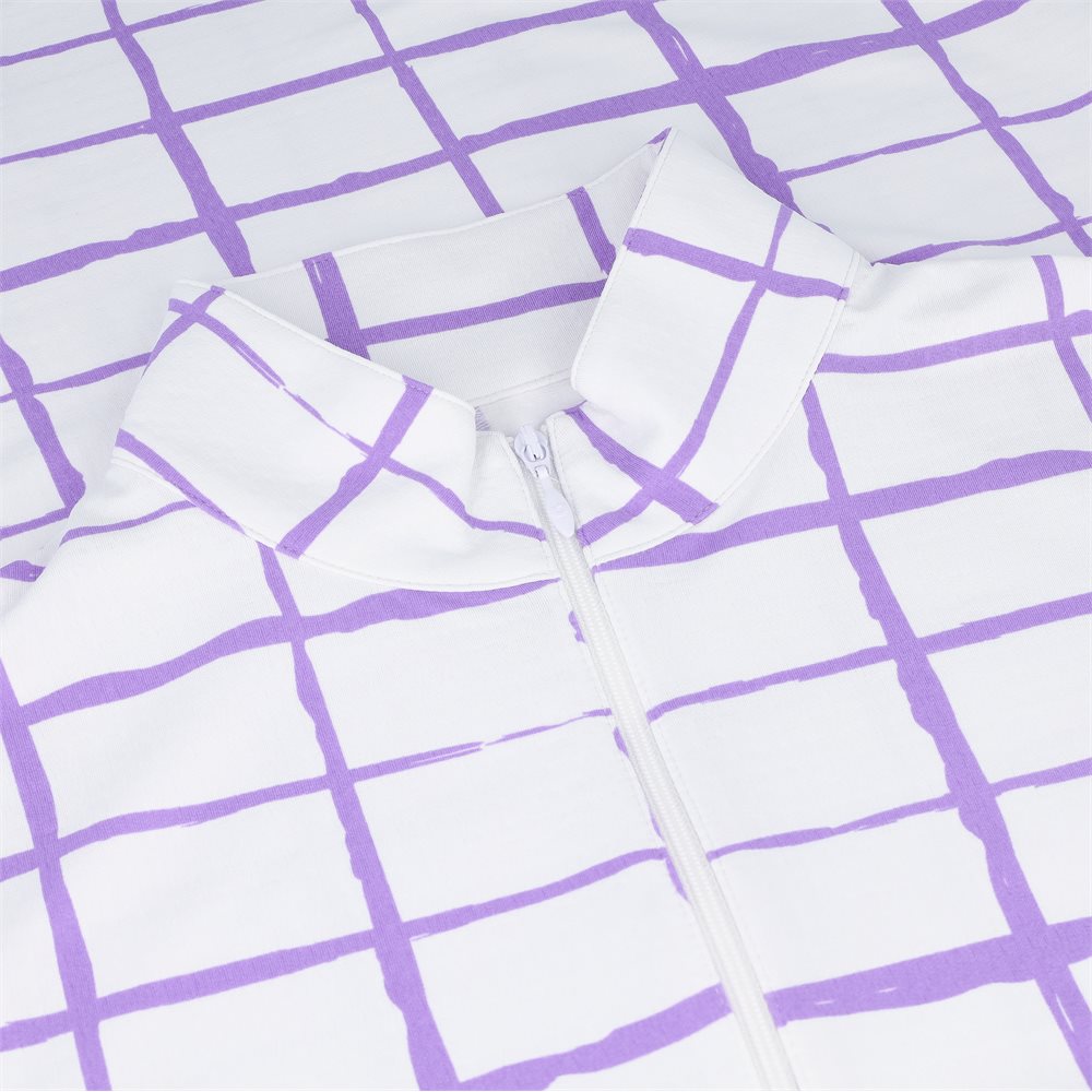 Women's Cordova Print Long Sleeve 1/4 Zip Mock Neck Top