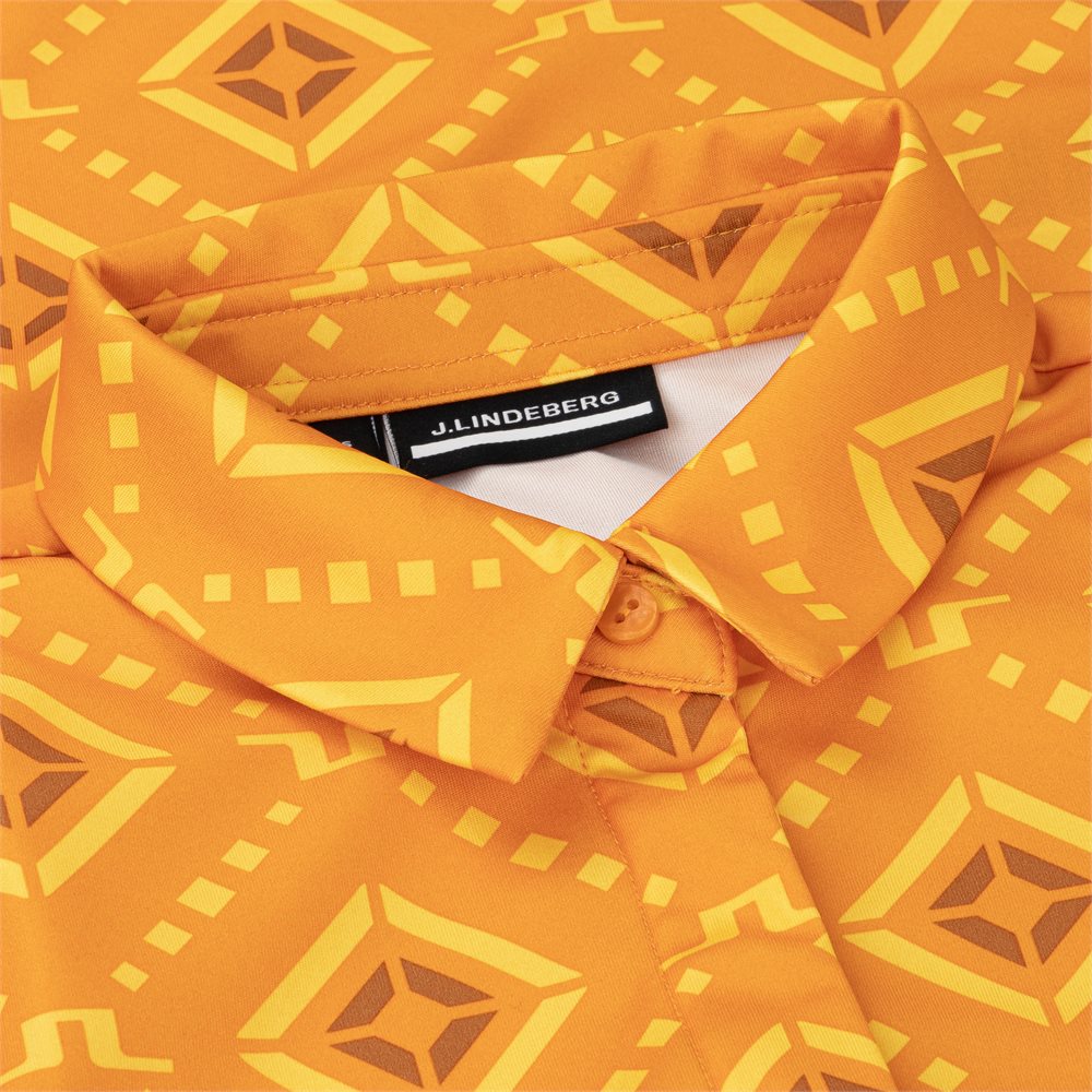 Women's Dena Print Sleeveless Polo