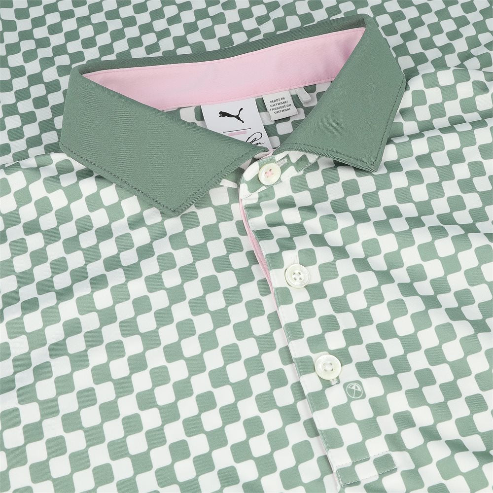 PUMA x Arnold Palmer MATTR Checkered Polo