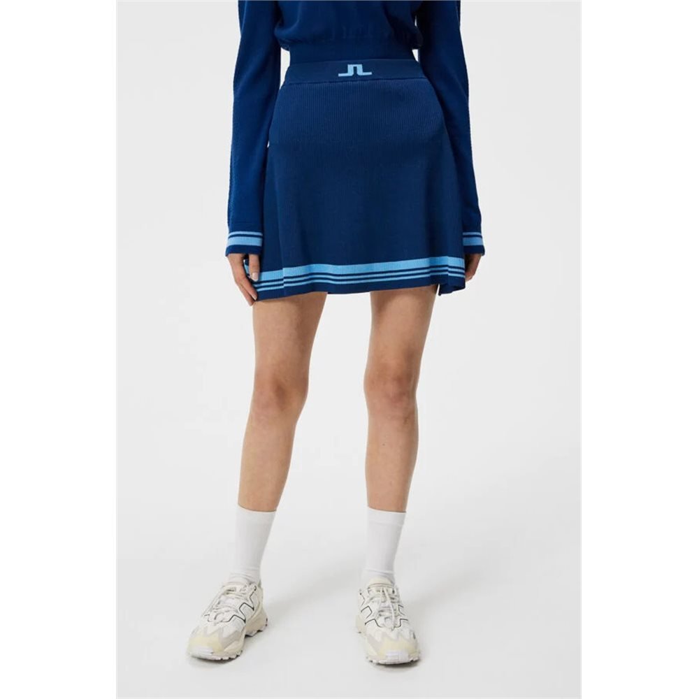 Women's Frida Stripe Knitted Skirt - Fairway Styles