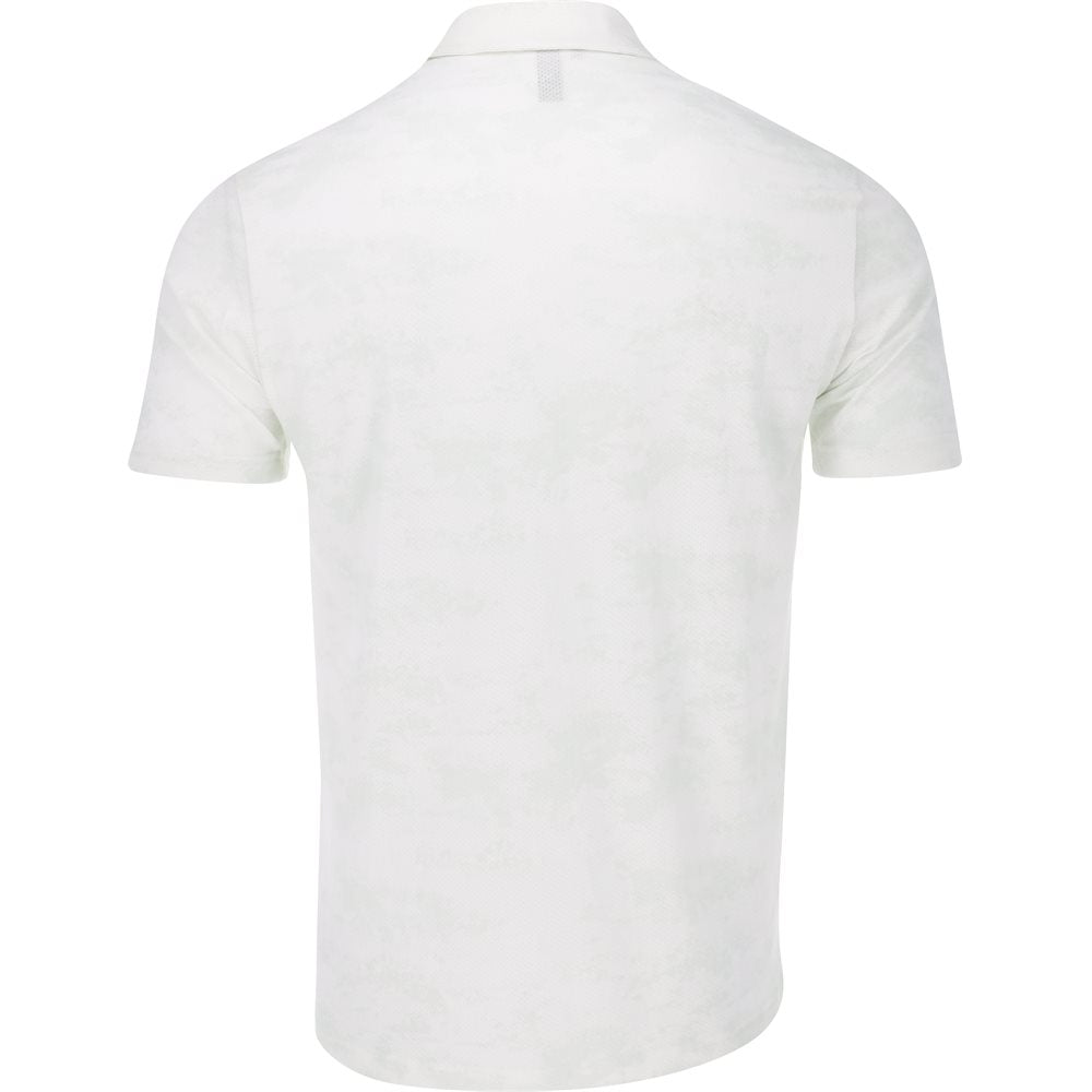 Go-To Printed Mesh Polo