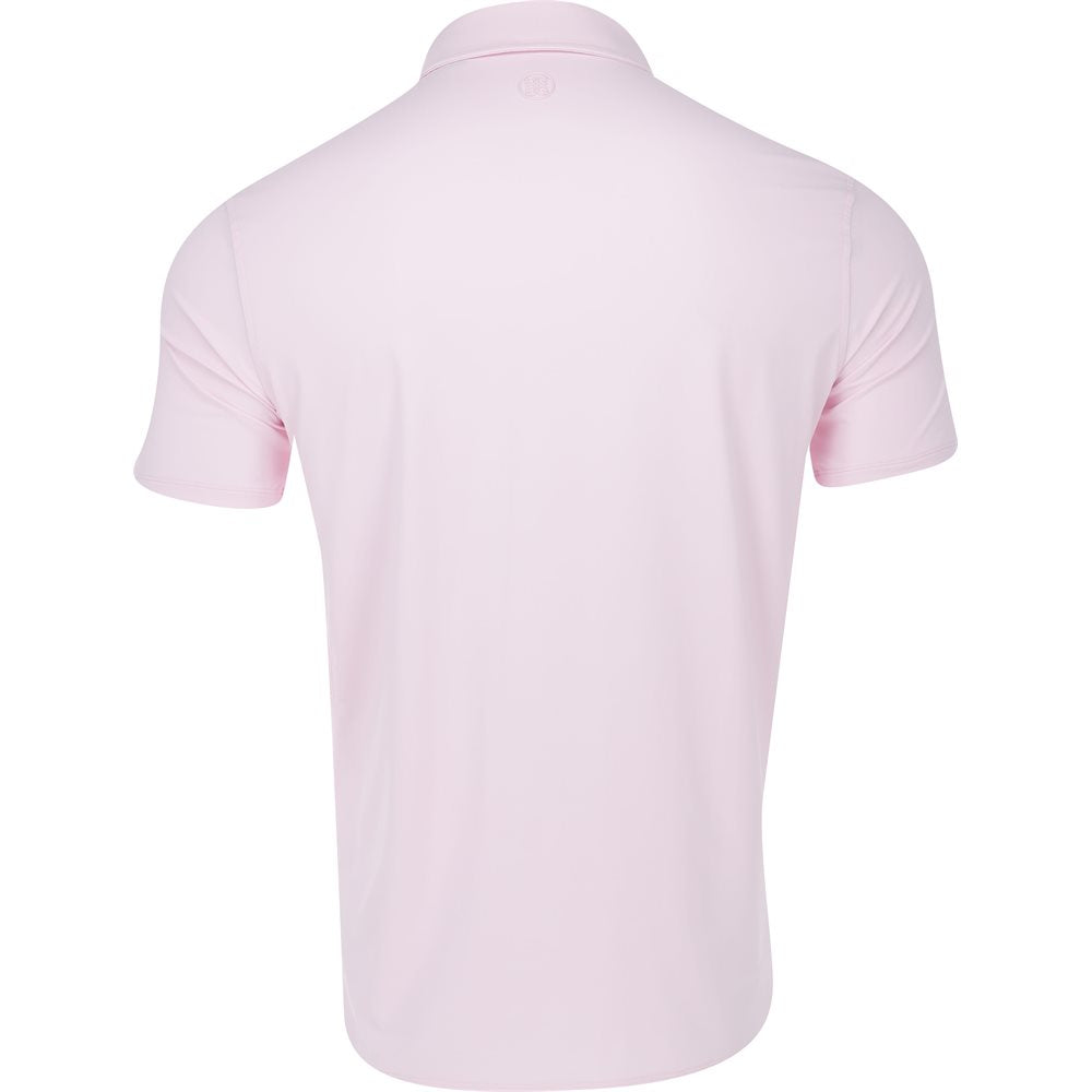 Rib Gusset Melange Ice Nylon Polo