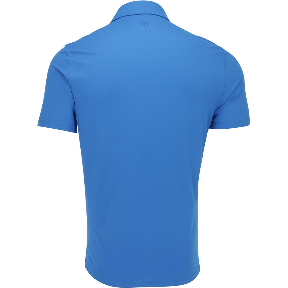 Rib Gusset Tech Pique Modern Spread Collar Polo