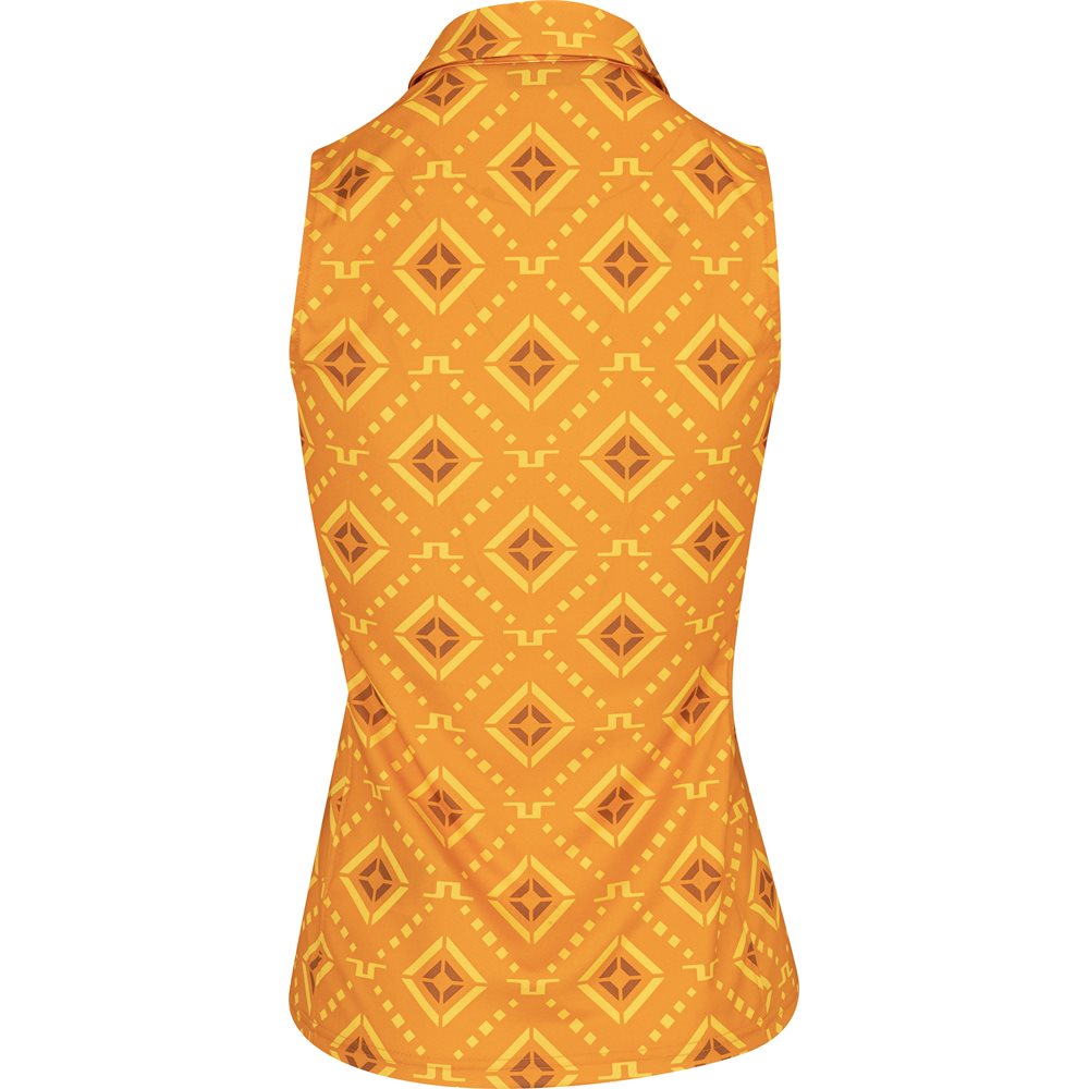 Women's Dena Print Sleeveless Polo