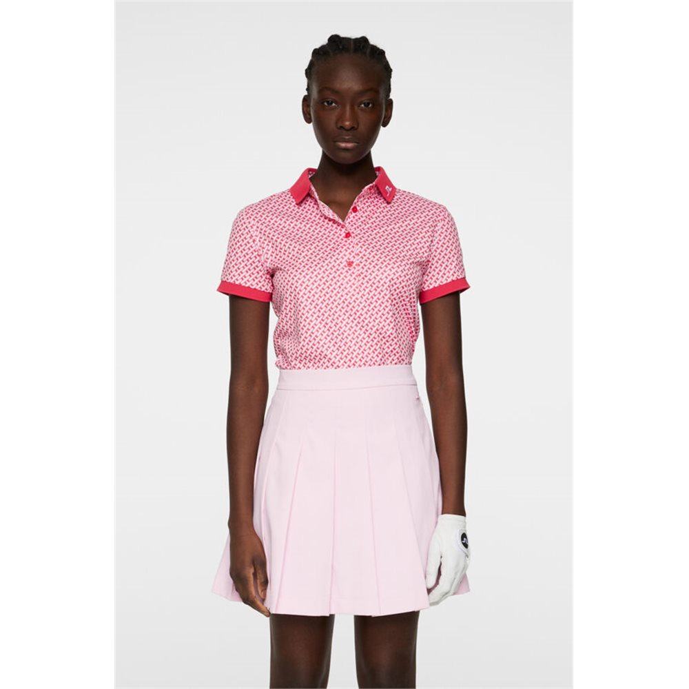 Women's Tour Tech Print Polo
