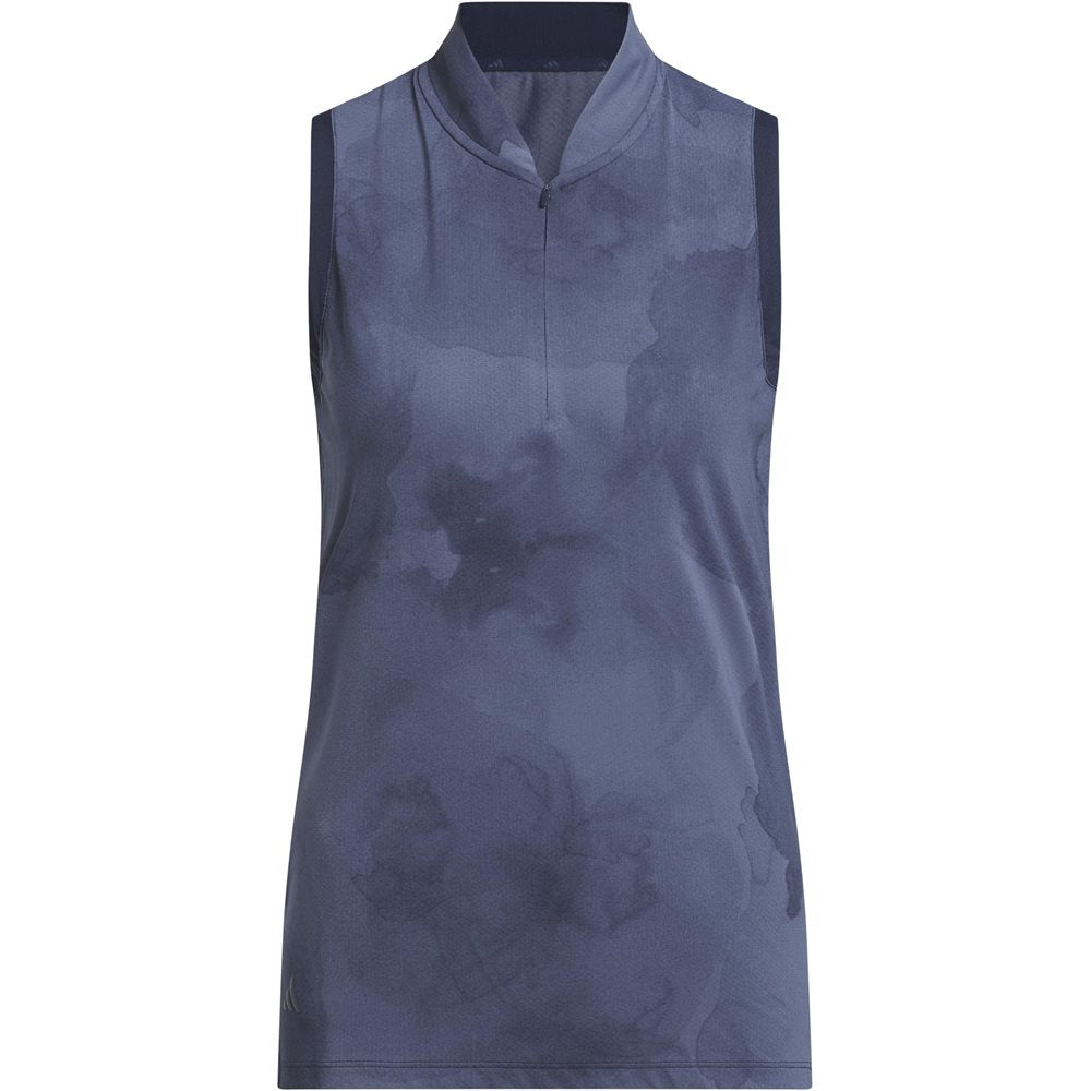 Women's Ultimate365 Tour Sleeveless 1/2 Zip Blade Collar Polo