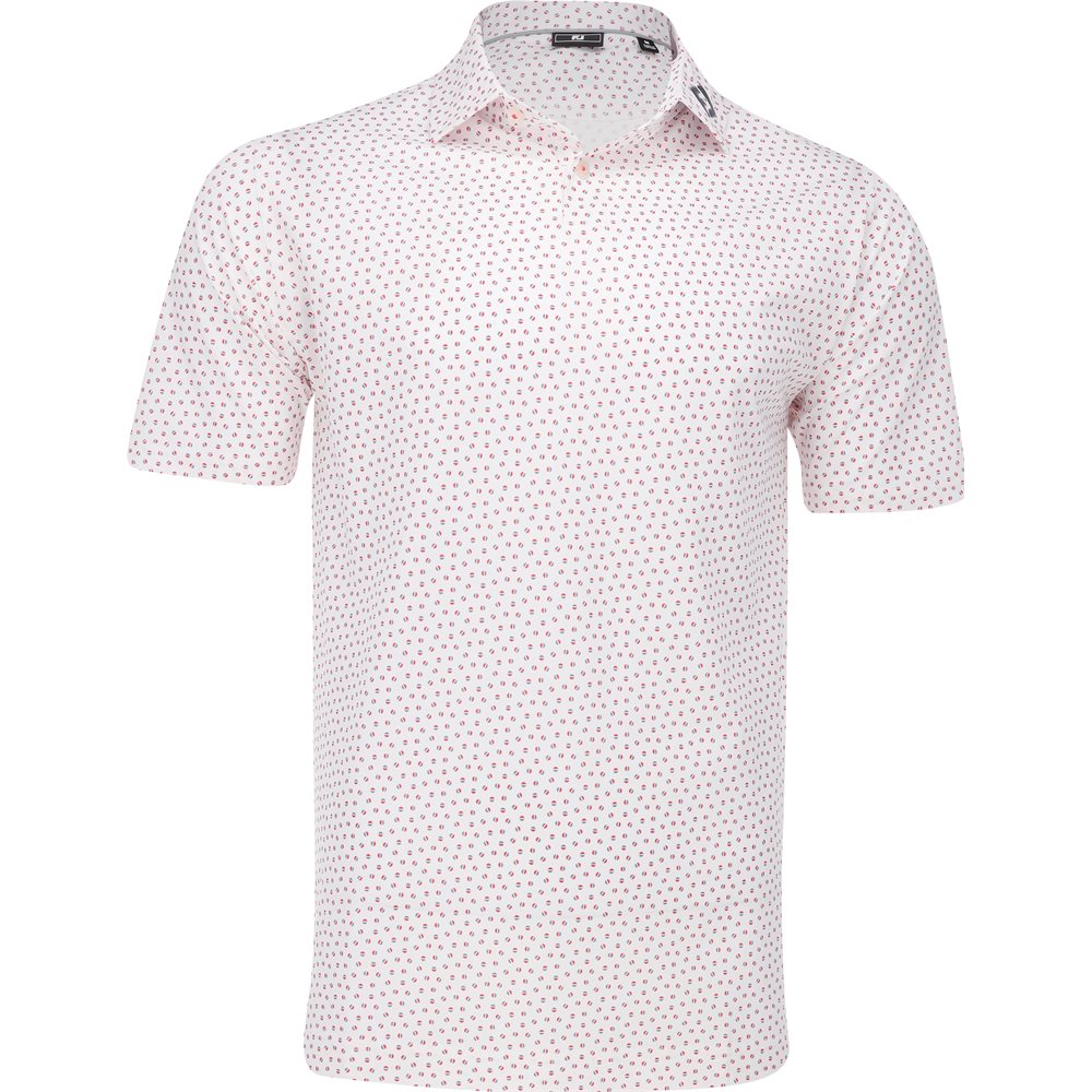 Bounce Print Pique Polo - Previous Season