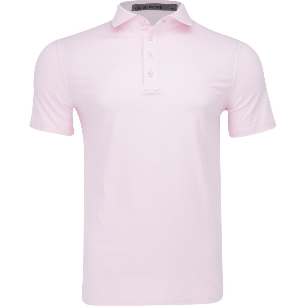 Rib Gusset Melange Ice Nylon Polo