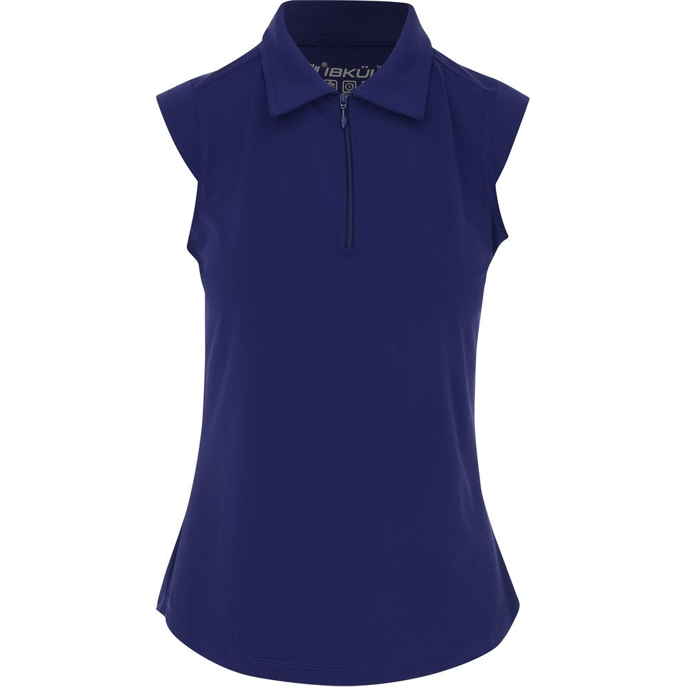 Women's Sleeveless Polo - Solid
