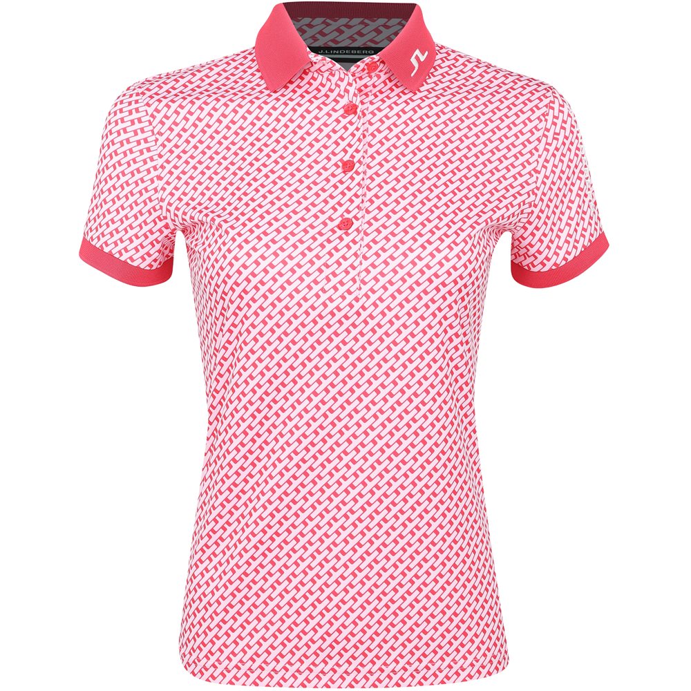 Women's Tour Tech Print Polo