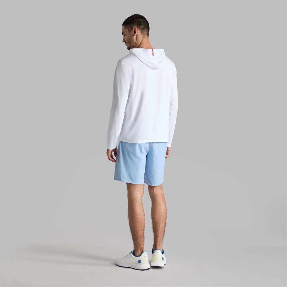 Melange Ice Nylon Hoodie