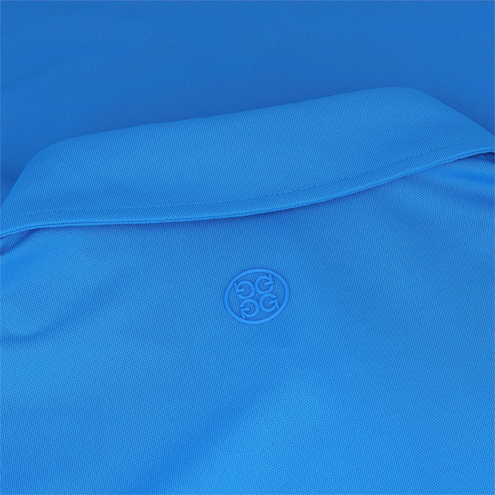Rib Gusset Tech Pique Modern Spread Collar Polo