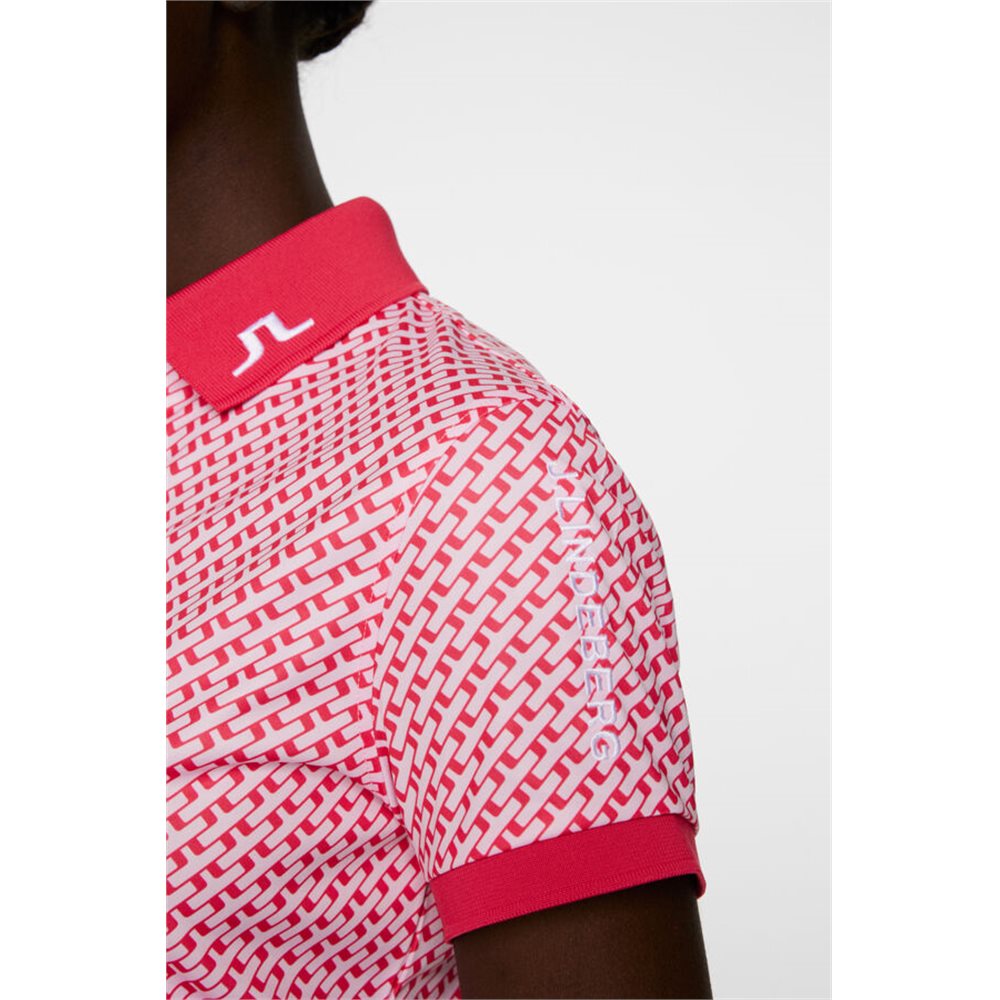 Women's Tour Tech Print Polo