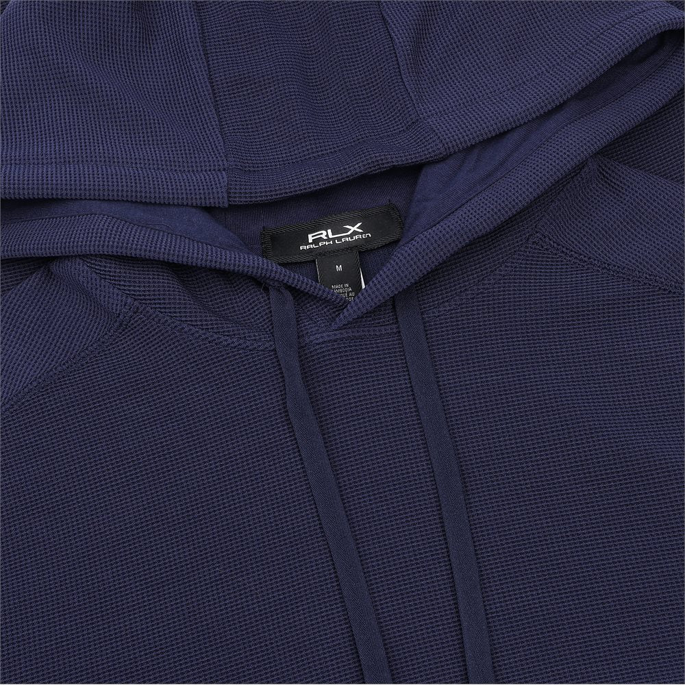 Performance Waffle-Knit Hoodie