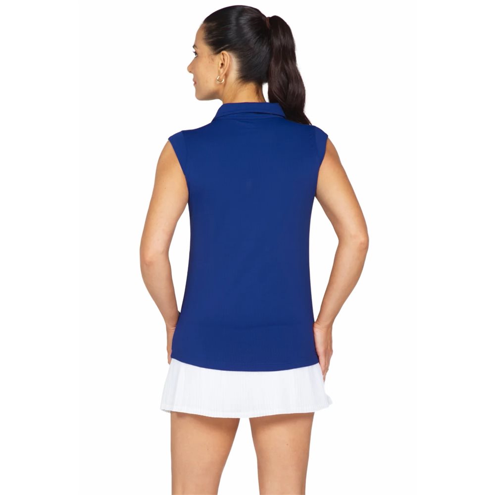 Women's Sleeveless Polo - Solid