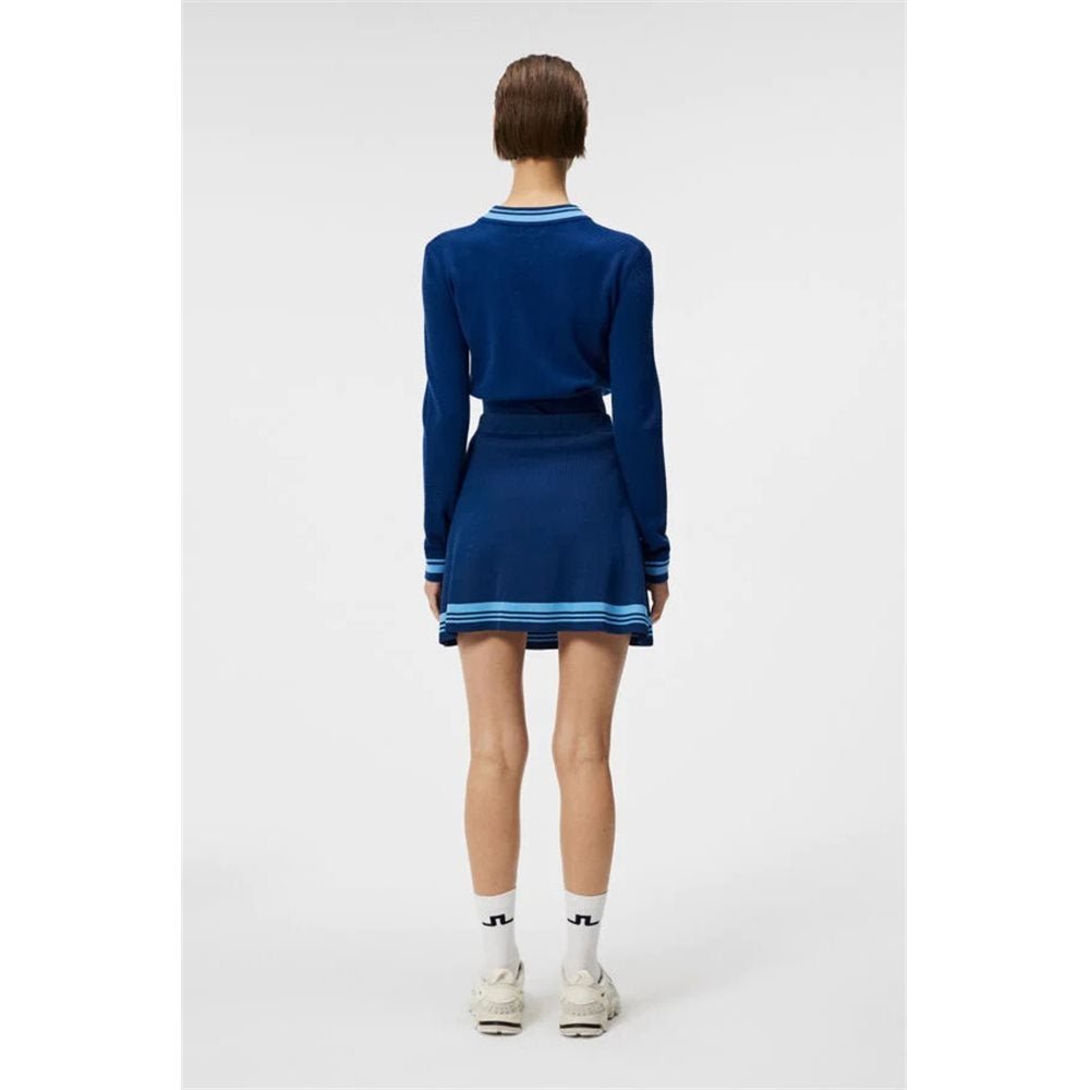 Women's Frida Stripe Knitted Skirt - Fairway Styles