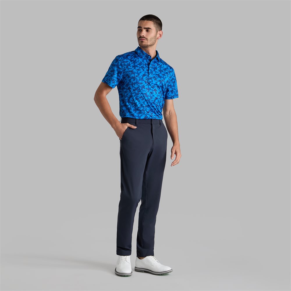 Mapped Icon Camo Tech Jersey Polo