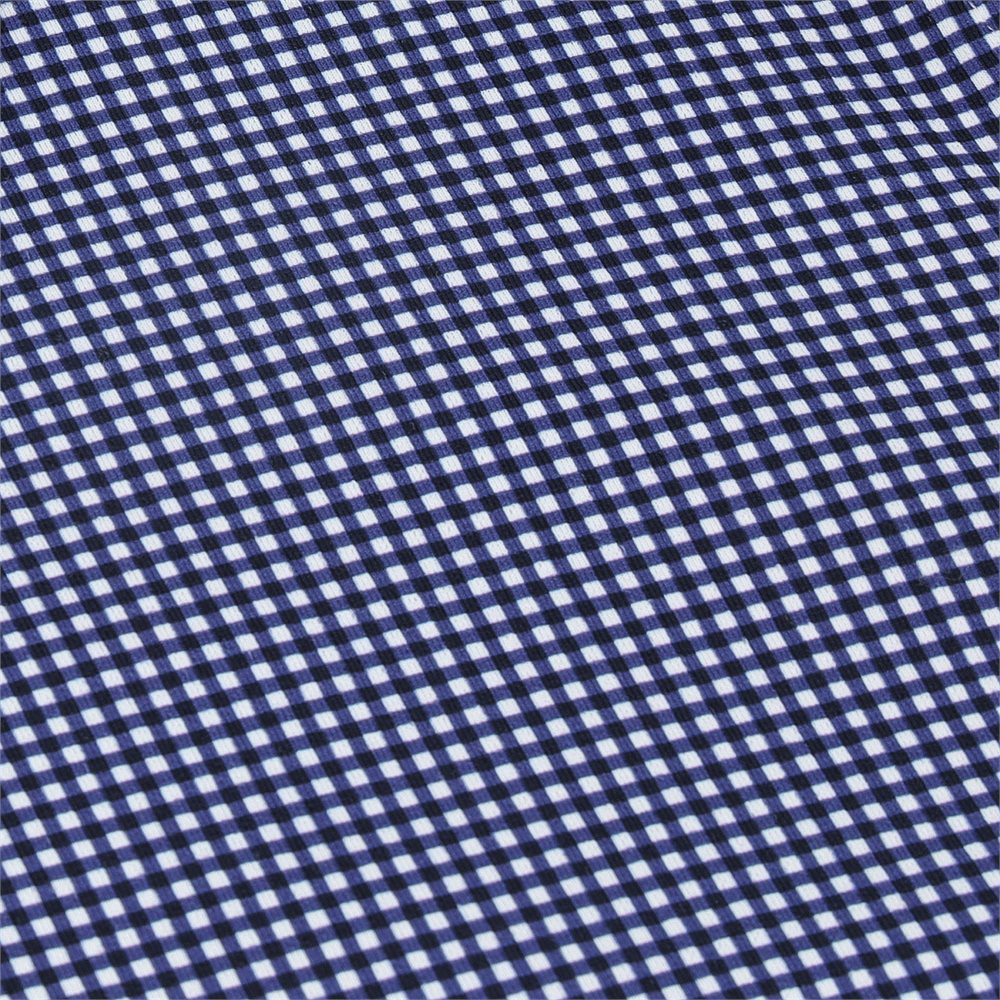 Women's Sleeveless Polo - Mini Check Print