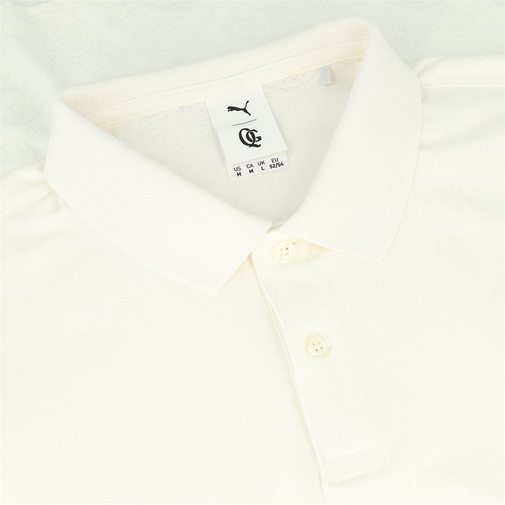 x Quiet Golf Jacquard Paisley Polo